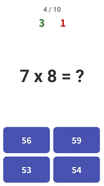 Скачать взломанную Multiplication Games Math quiz  [МОД Бесконечные монеты] — полная версия apk на Андроид screen 3