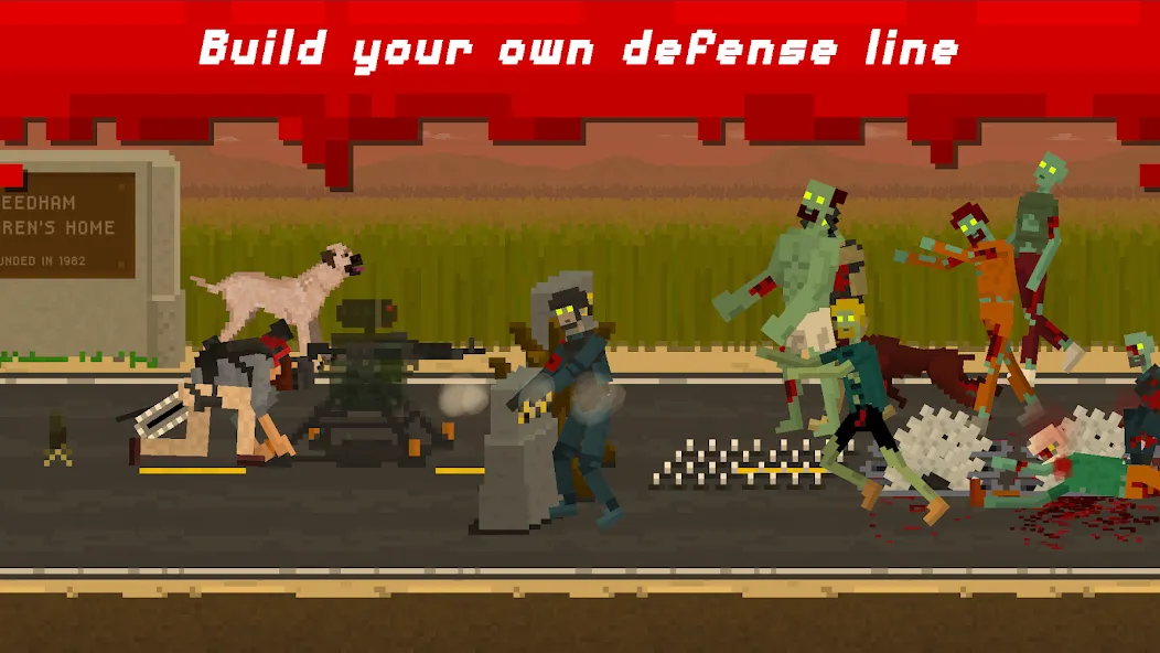 Взлом They Are Coming Zombie Defense (Теи Аре Каминг Зомби Дефенс)  [МОД Mega Pack] — последняя версия apk на Андроид screen 1