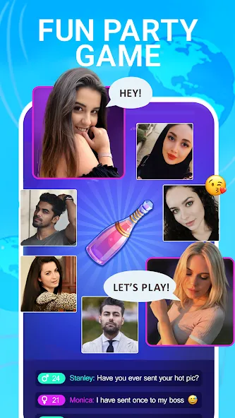 Взломанная GOZO — Make Friends  [МОД Menu] — стабильная версия apk на Андроид screen 1