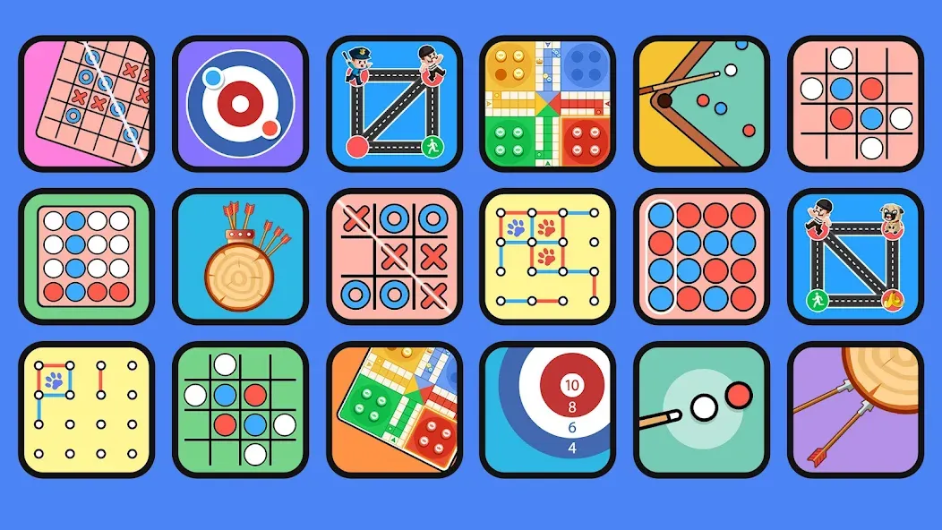 Взлом 1V1 Board Games for Couples  [МОД Mega Pack] — последняя версия apk на Андроид screen 1