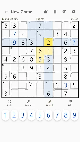 Взлом Killer Sudoku — Sudoku Puzzles  [МОД Все открыто] — стабильная версия apk на Андроид screen 2