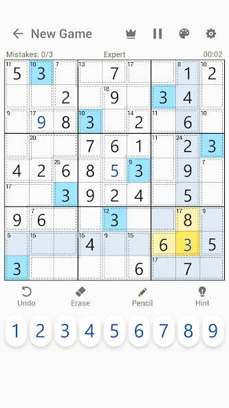 Взлом Killer Sudoku — Sudoku Puzzles  [МОД Все открыто] — стабильная версия apk на Андроид screen 3