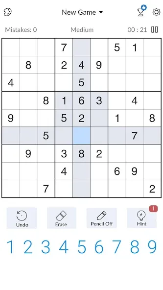 Взломанная Sudoku — Classic Sudoku Puzzle  [МОД Много денег] — последняя версия apk на Андроид screen 3