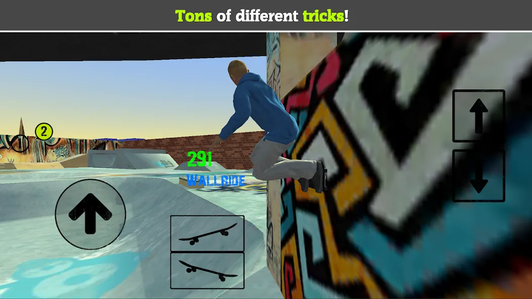 Взлом Skateboard FE3D 2 (Скейтборд 3D 2)  [МОД Все открыто] — стабильная версия apk на Андроид screen 2