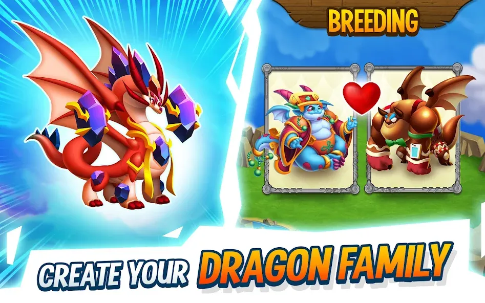 Скачать взломанную Dragon City: Mobile Adventure  [МОД Меню] — последняя версия apk на Андроид screen 5