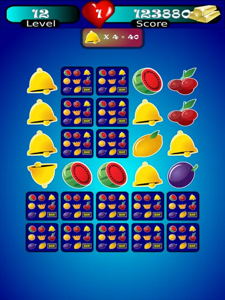 Скачать взломанную Slot Machine Fruit Memory A (Слотмашина Фруктовая Память А)  [МОД Бесконечные монеты] — стабильная версия apk на Андроид screen 5