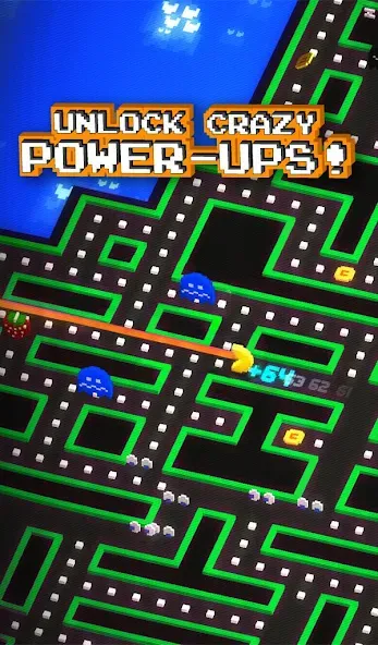 Скачать взлом PAC-MAN 256 — Endless Maze (ПАК)  [МОД Menu] — последняя версия apk на Андроид screen 5