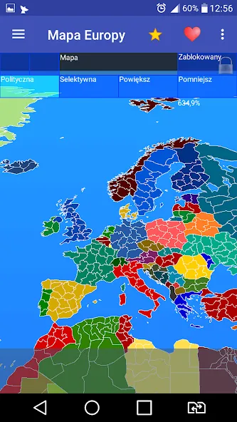 Взломанная Europe map  [МОД Unlocked] — последняя версия apk на Андроид screen 2