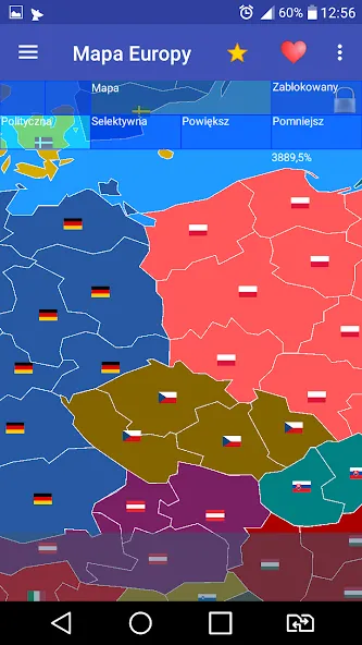 Взломанная Europe map  [МОД Unlocked] — последняя версия apk на Андроид screen 3