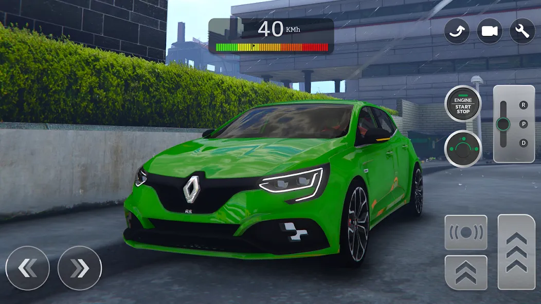 Взлом Renault Megane RS Simulator (Рено Меган  Симулятор)  [МОД Unlocked] — последняя версия apk на Андроид screen 2