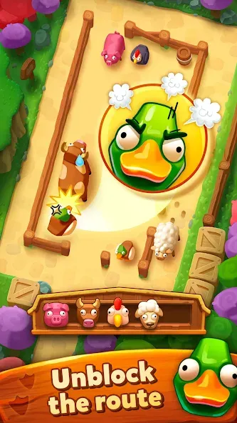 Взлом Farm Jam: Animal Parking Game (Фарм Джам)  [МОД Много денег] — стабильная версия apk на Андроид screen 1