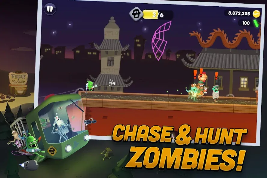 Взлом Zombie Catchers : Hunt & sell (Зомби Кэтчерс)  [МОД Много монет] — последняя версия apk на Андроид screen 1