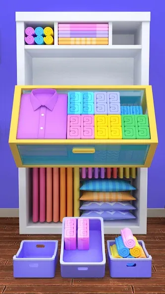 Взломанная Fill the Closet: Organize Game (Фил зе Клозет)  [МОД Mega Pack] — последняя версия apk на Андроид screen 3