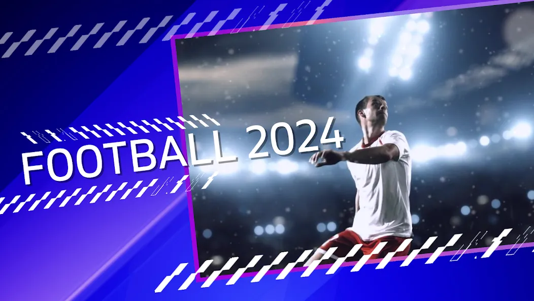 Взломанная Football 24 (Футбол 23)  [МОД Много монет] — стабильная версия apk на Андроид screen 1