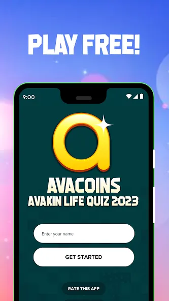 Взлом AvaCoins Quiz for Avakin Life (Квиз для  )  [МОД Menu] — полная версия apk на Андроид screen 1