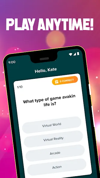 Взлом AvaCoins Quiz for Avakin Life (Квиз для  )  [МОД Menu] — полная версия apk на Андроид screen 2