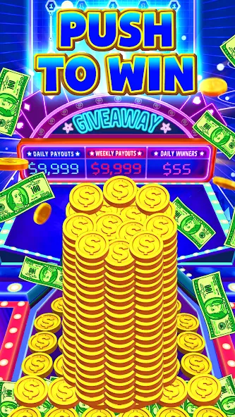 Взлом Cash Carnival Coin Pusher Game (Кэш Карнавал Монетный Толкатель Игра)  [МОД Много монет] — последняя версия apk на Андроид screen 2