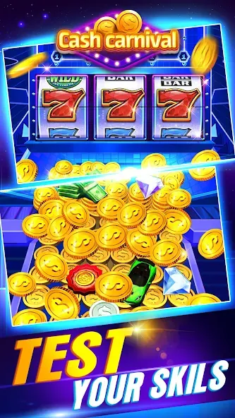 Взлом Cash Carnival Coin Pusher Game (Кэш Карнавал Монетный Толкатель Игра)  [МОД Много монет] — последняя версия apk на Андроид screen 3