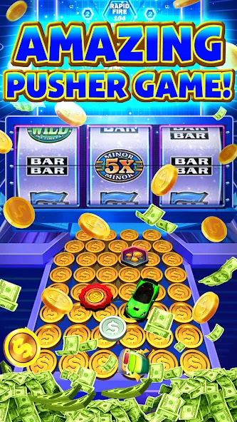 Взлом Cash Carnival Coin Pusher Game (Кэш Карнавал Монетный Толкатель Игра)  [МОД Много монет] — последняя версия apk на Андроид screen 4