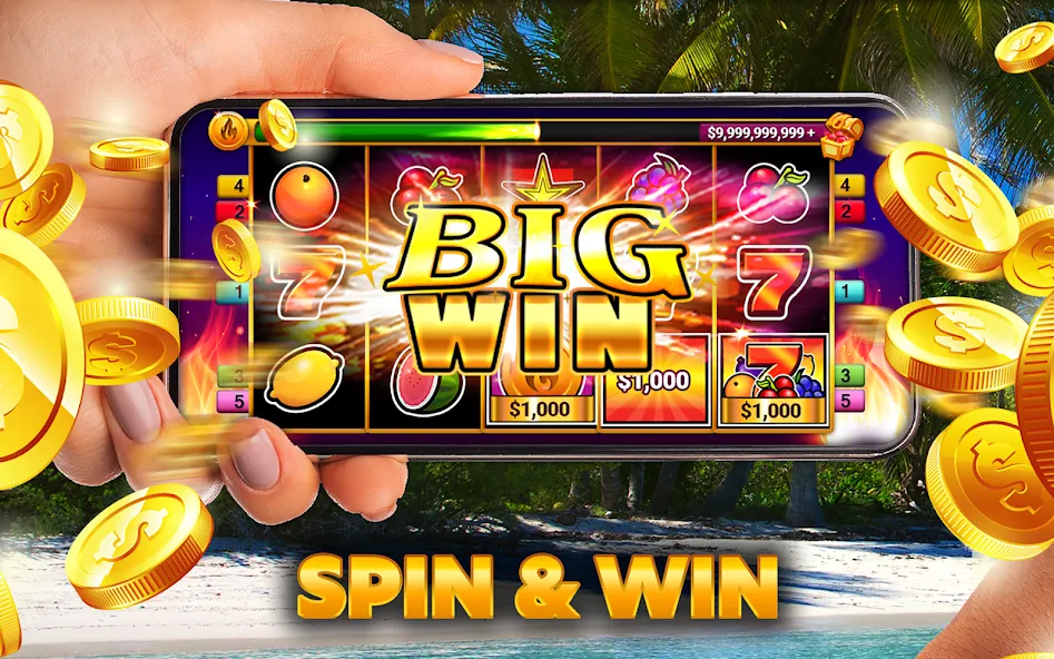 Взломанная Casino Slots — Slot Machines  [МОД Меню] — полная версия apk на Андроид screen 1