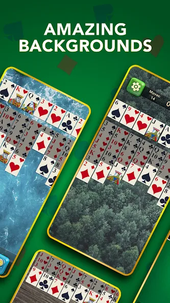 Взломанная FreeCell Classic Card Game (ФриСел Классическая карточная игра)  [МОД Mega Pack] — стабильная версия apk на Андроид screen 2