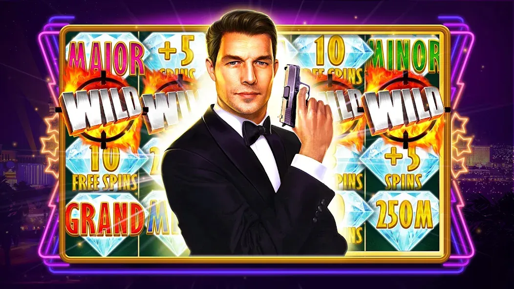 Взлом Gambino Slots・Play Live Casino  [МОД Много монет] — полная версия apk на Андроид screen 1