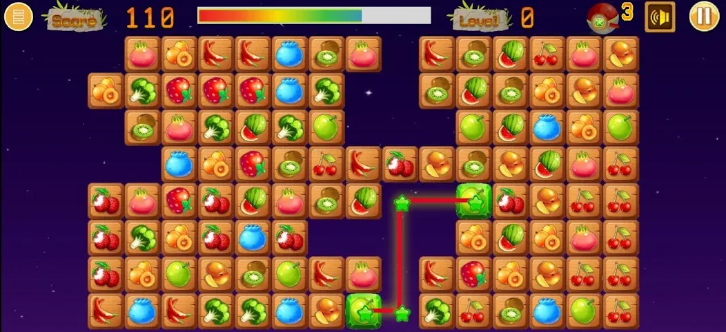 Скачать взломанную Link fruits — fruit match pair  [МОД Unlimited Money] — стабильная версия apk на Андроид screen 4