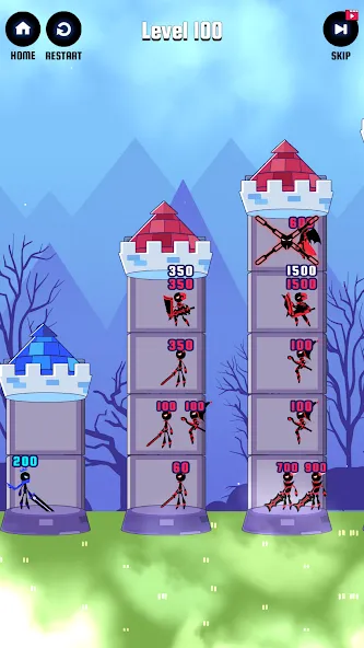 Взлом Hero Castle War: Tower Attack (Хиро Касл Вар)  [МОД Unlimited Money] — последняя версия apk на Андроид screen 5