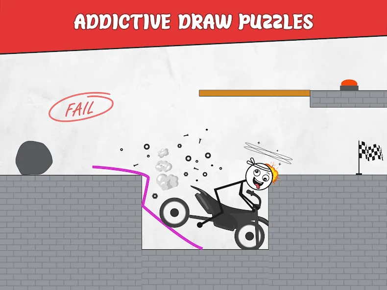 Скачать взлом Draw Bridge: Puzzle Games (Дроу Бридж)  [МОД Unlimited Money] — полная версия apk на Андроид screen 3