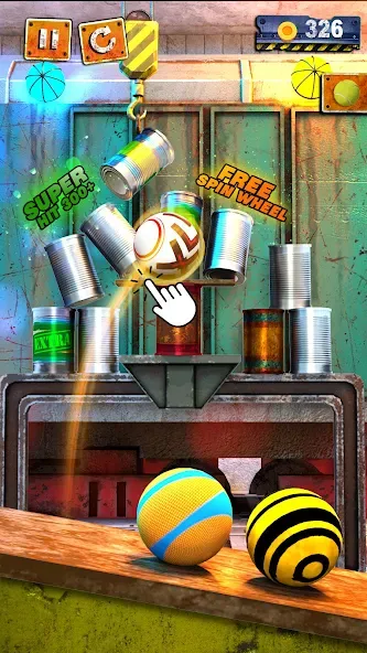 Взлом Can Shooting: Ball Games (Сан Шутинг Гейм)  [МОД Все открыто] — полная версия apk на Андроид screen 3