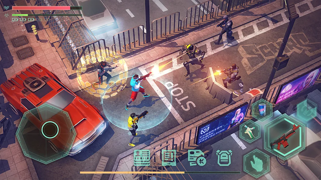 Скачать взломанную Cyberika: Action Cyberpunk RPG (Сайберика)  [МОД Menu] — стабильная версия apk на Андроид screen 5