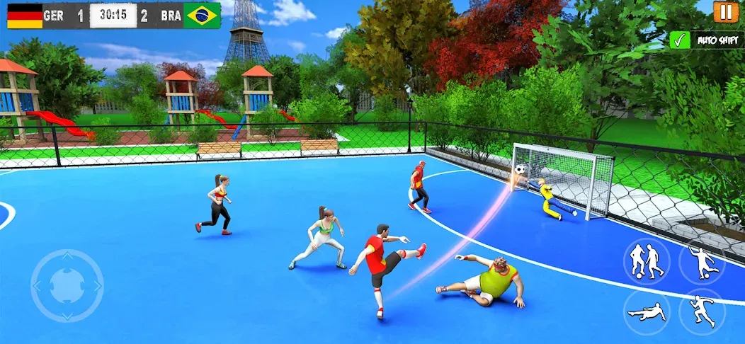 Взломанная Street Football: Futsal Games (Стрит Футбол)  [МОД Unlimited Money] — полная версия apk на Андроид screen 5