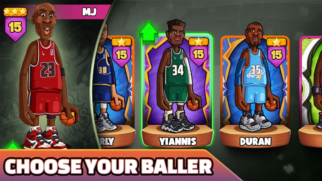 Скачать взломанную Your Balls: Basketball Game (Йоур Баллс)  [МОД Бесконечные деньги] — стабильная версия apk на Андроид screen 2