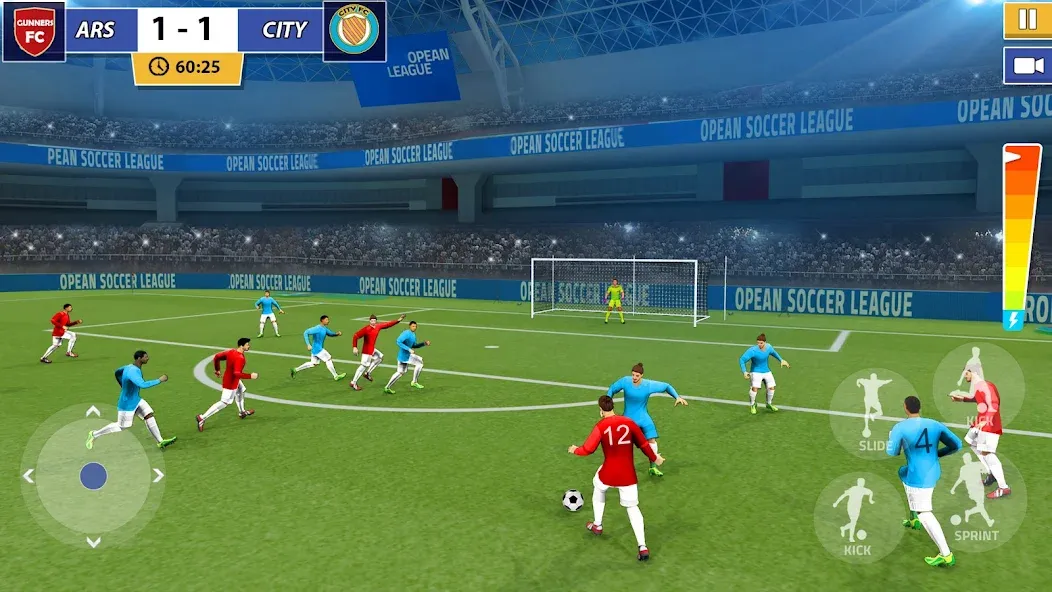 Взломанная Soccer Star: Soccer Kicks Game (окер Стар)  [МОД Menu] — стабильная версия apk на Андроид screen 2