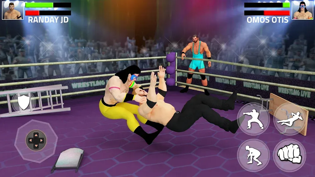 Скачать взлом Tag Team Wrestling Game (Таг Тим Реслинг Гейм)  [МОД Unlimited Money] — стабильная версия apk на Андроид screen 4