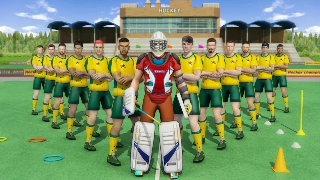 Взломанная Field Hockey Game (Филдхоккей игра)  [МОД Много монет] — стабильная версия apk на Андроид screen 4