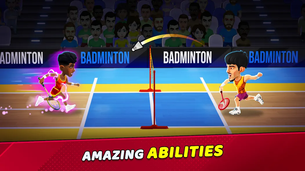 Скачать взлом Badminton Clash 3D (Бадминтон Клаш 3D)  [МОД Много денег] — последняя версия apk на Андроид screen 3