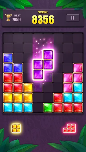 Скачать взломанную Block Puzzle: Jewel Blast Game  [МОД Mega Pack] — полная версия apk на Андроид screen 3