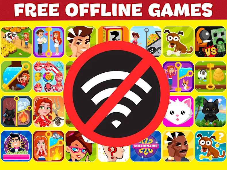 Скачать взломанную Offline Games: don't need wifi  [МОД Бесконечные монеты] — стабильная версия apk на Андроид screen 5