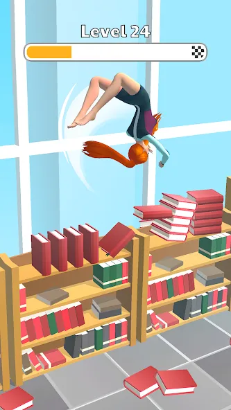 Скачать взломанную Human Flip: Jump Master Game (Хуман Флип)  [МОД Все открыто] — последняя версия apk на Андроид screen 4