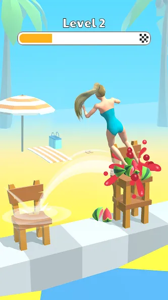 Скачать взломанную Human Flip: Jump Master Game (Хуман Флип)  [МОД Все открыто] — последняя версия apk на Андроид screen 5