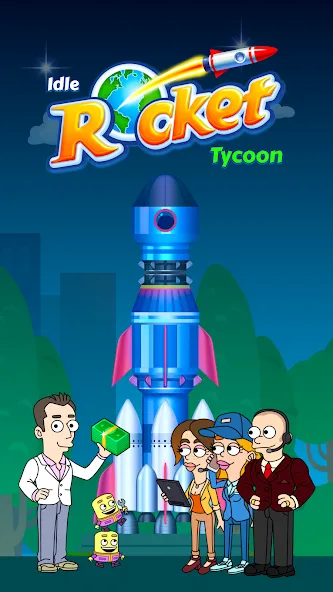 Взломанная Idle Rocket Tycoon (Айдл Рокет Тайкун)  [МОД Бесконечные монеты] — полная версия apk на Андроид screen 5