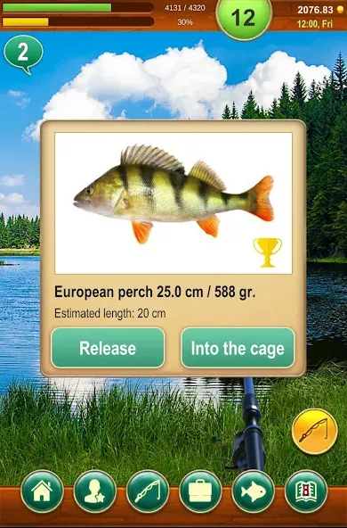 Взломанная Fishing Baron — fishing game  [МОД Menu] — последняя версия apk на Андроид screen 3