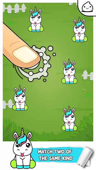 Взлом Unicorn Evolution Merge Kawaii (Юникорн Эволюшн Мерж Кавай)  [МОД Mega Pack] — полная версия apk на Андроид screen 1