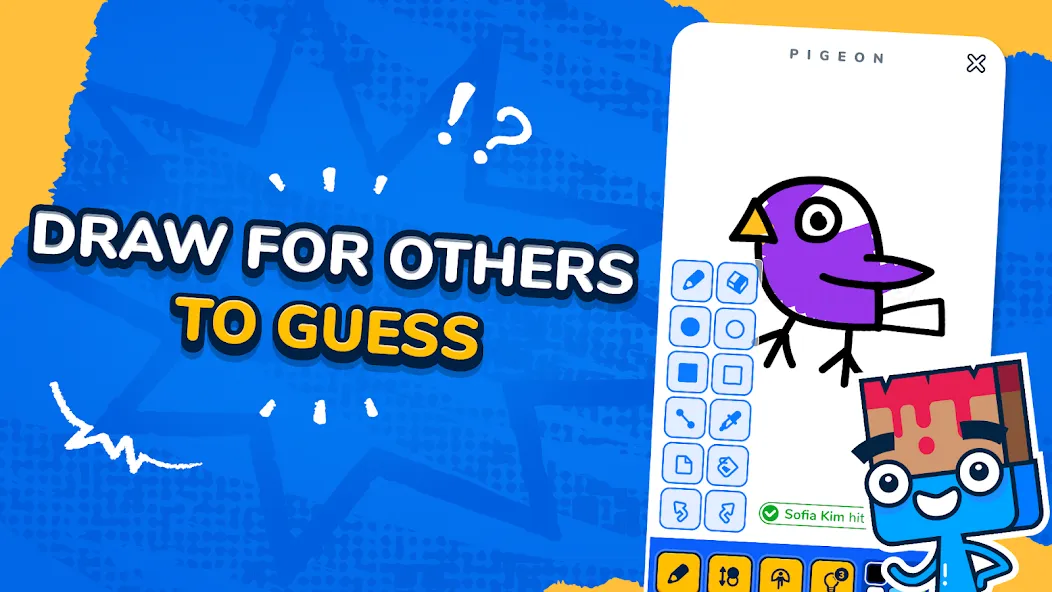 Взломанная Gartic.io — Draw, Guess, WIN  [МОД Все открыто] — последняя версия apk на Андроид screen 4