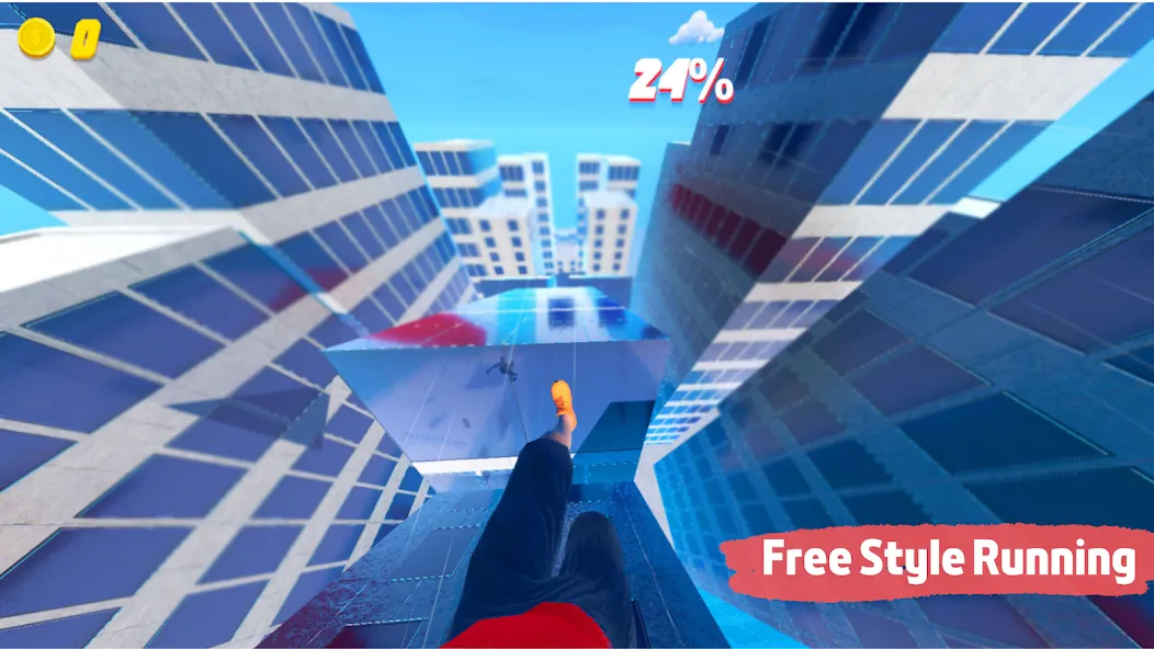 Взломанная Rooftop Run (Руфтоп Ран)  [МОД Menu] — полная версия apk на Андроид screen 3