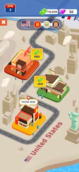 Скачать взлом Burger Please!  [МОД Бесконечные деньги] — полная версия apk на Андроид screen 5