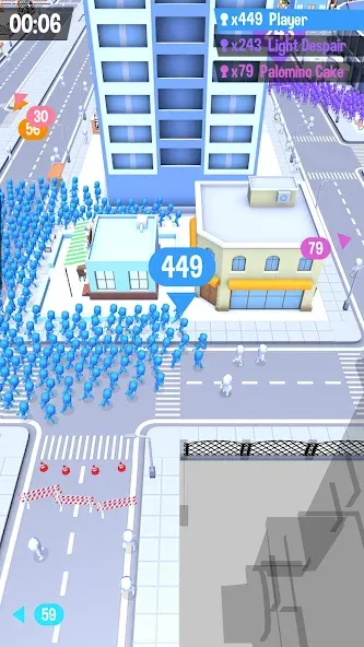 Скачать взломанную Crowd City (Крауд Сити)  [МОД Mega Pack] — стабильная версия apk на Андроид screen 4