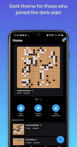 Взлом Sente — Online GO (Сенте)  [МОД Mega Pack] — стабильная версия apk на Андроид screen 3