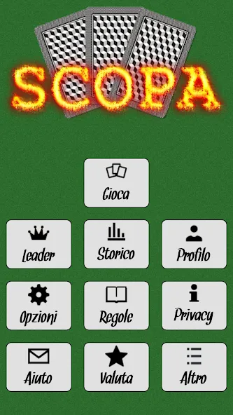 Скачать взломанную Scopa (Скопа)  [МОД Menu] — стабильная версия apk на Андроид screen 1